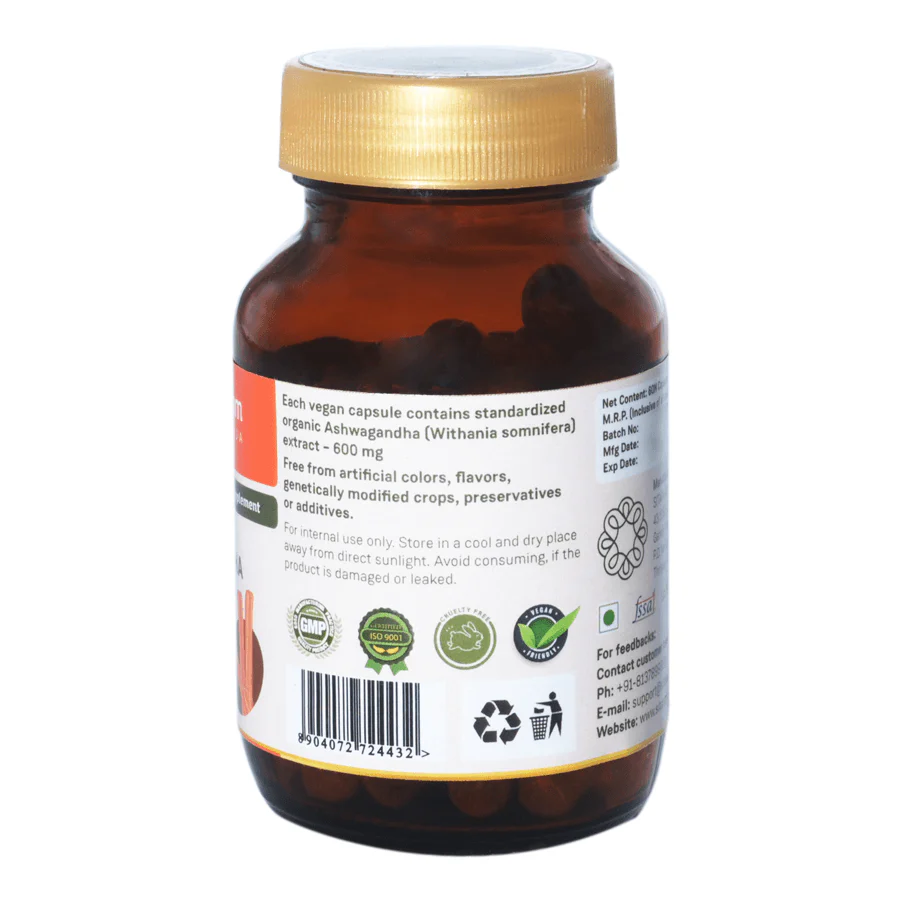 ASHWAGANDHA | 60 Capsules - Image 3