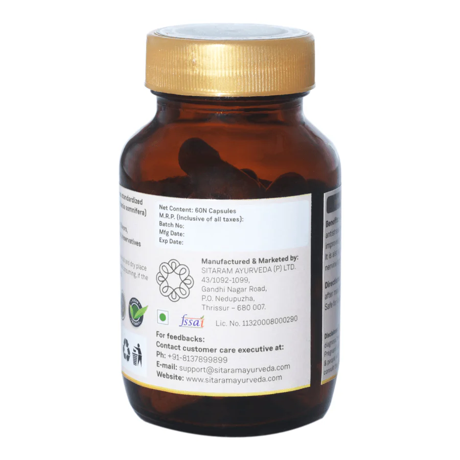 ASHWAGANDHA | 60 Capsules - Image 4