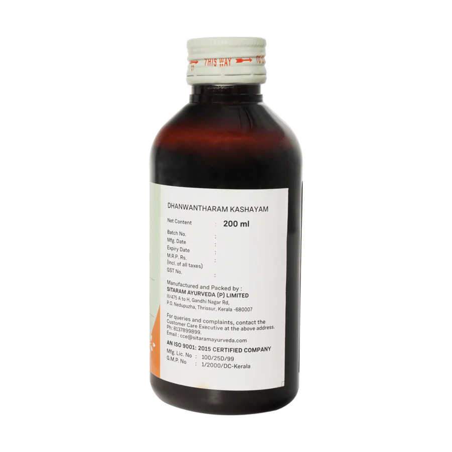 DHANWANTHARAM KASHAYAM 200 ML - Image 4