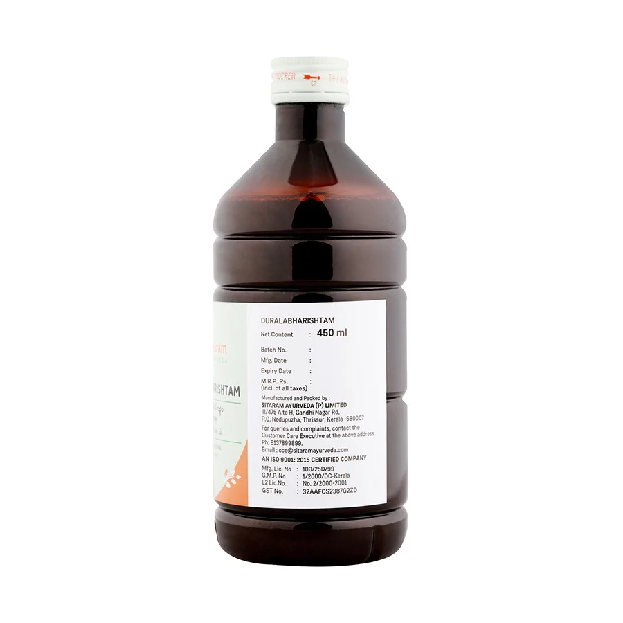 DURALABHARISHTAM 450 ML - Image 3