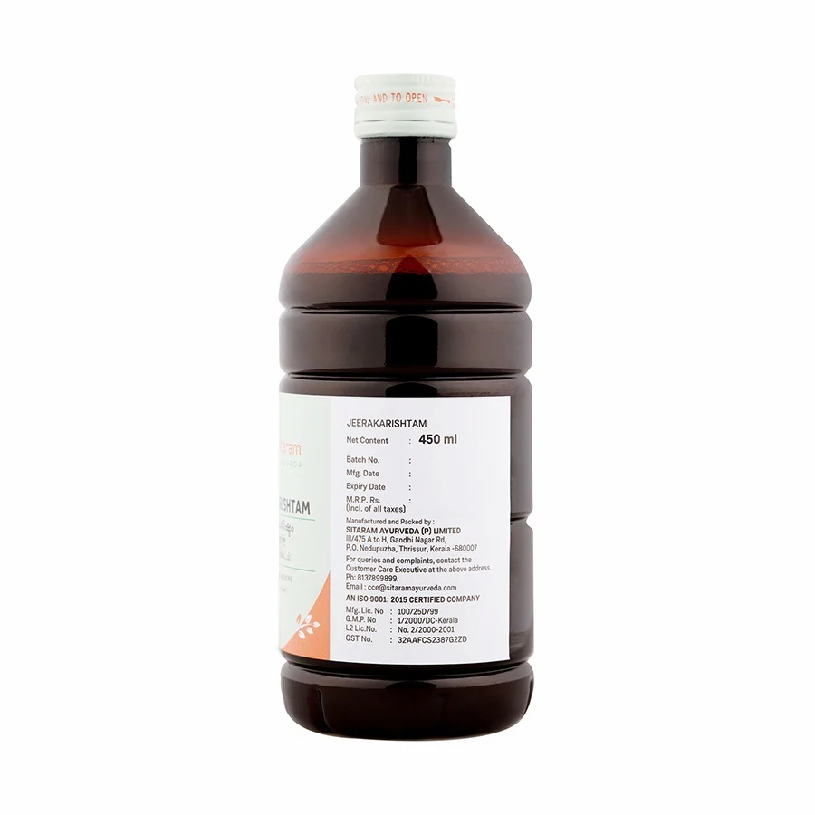 JEERAKARISHTAM 450 ML - Image 4