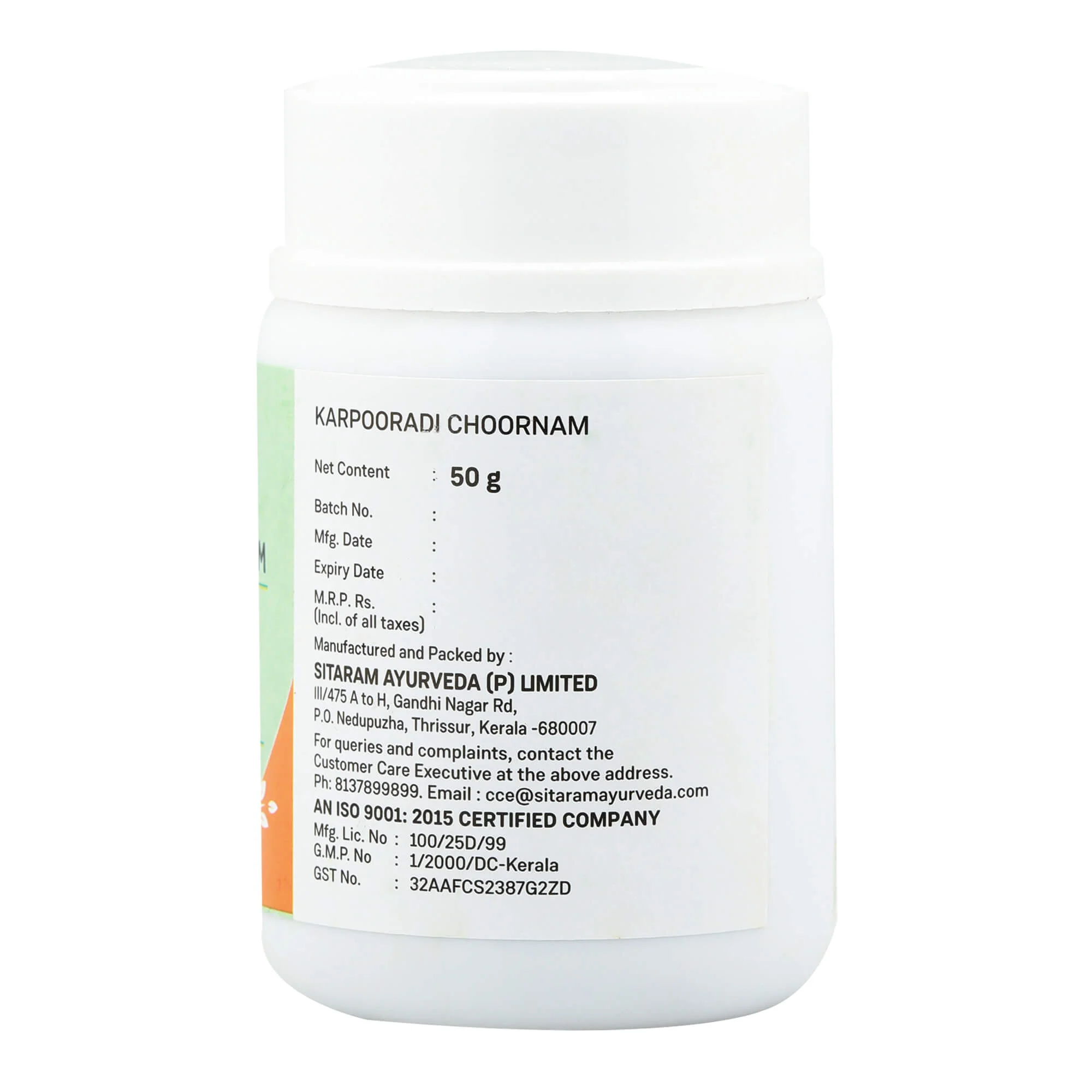 KARPOORADI CHOORNAM 50GM - Image 4