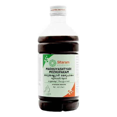MADHUYASHTYADI MEZHUPAKAM 450 ML - Image 2