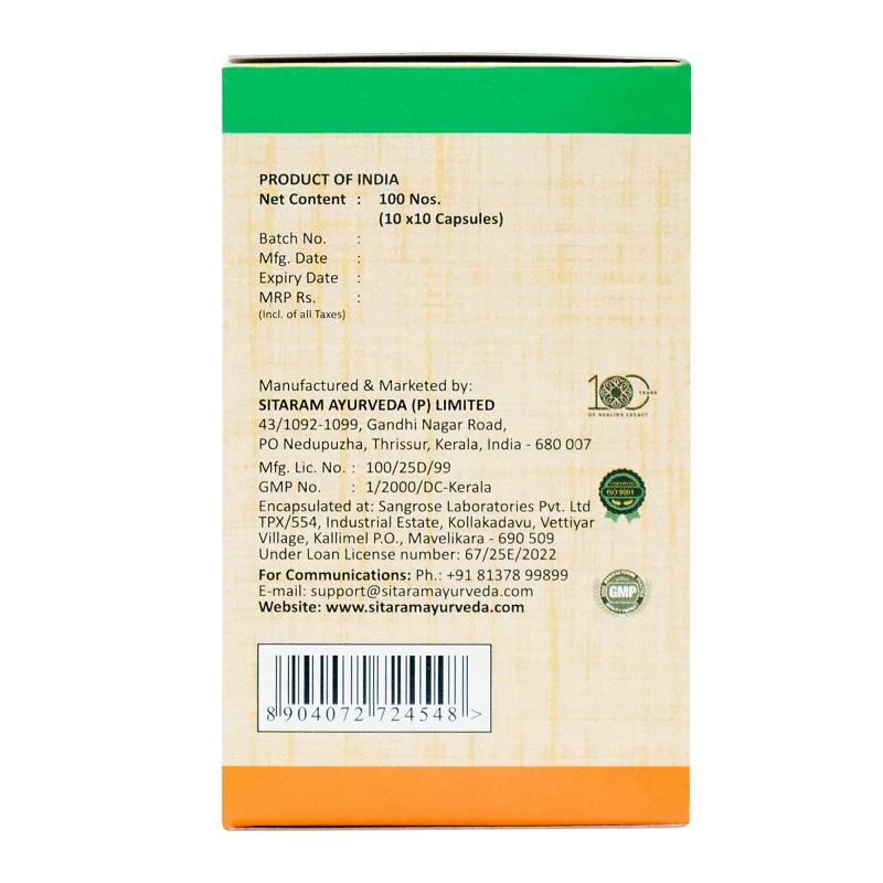 MAHARAJAPRASARINI THAILAM SOFTGEL CAPSULES 100NOS - Image 3