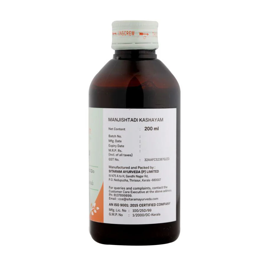 MANJISHTADI KASHAYA 200 ML - Image 3