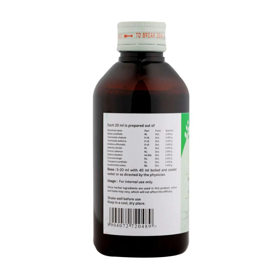 MANJISHTADI KASHAYA 200 ML - Image 4