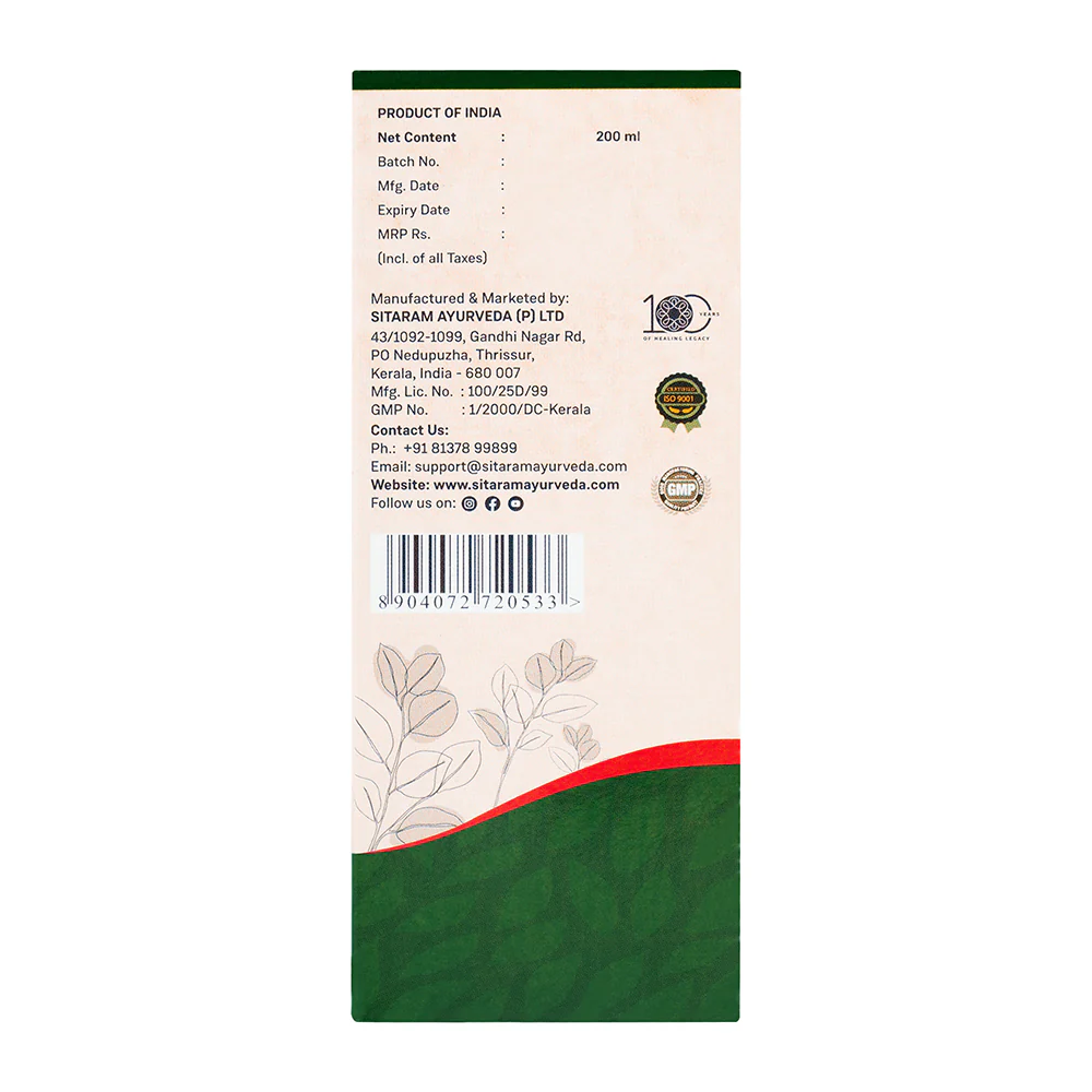 NEELITHULASYADI KASHAYA 200 ML - Image 3