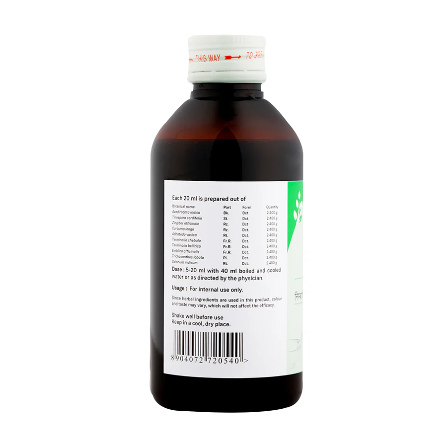 NIMBADI KASHAYAM 200 ML - Image 4
