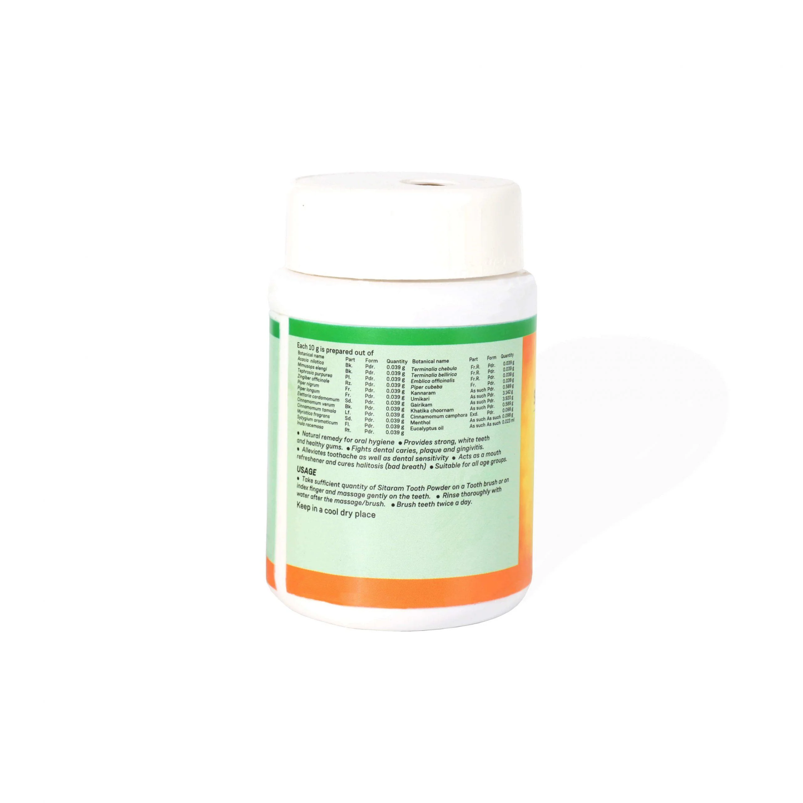 SITARAM TOOTH POWDER 50 GM - Image 4