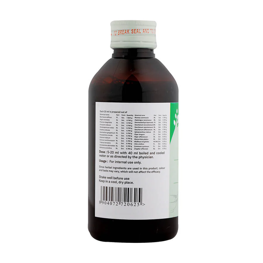 SUKUMARAM KASHAYAM 200 ML - Image 3