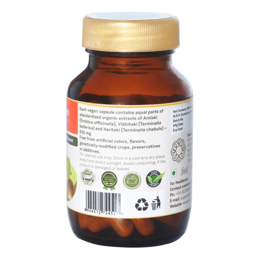 TRIPHALA | 60 Capsules - Image 3