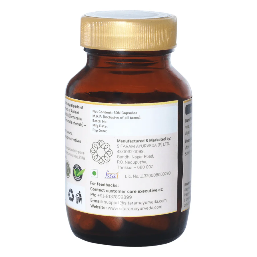 TRIPHALA | 60 Capsules - Image 4