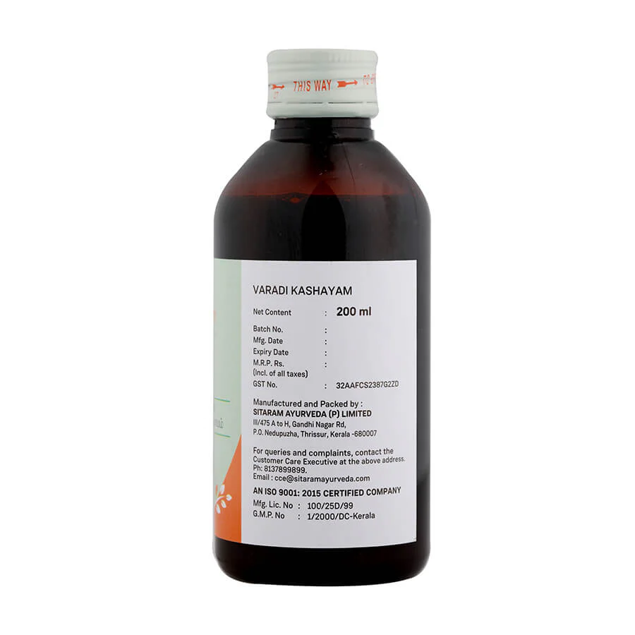 VARADI KASHAYAM 200 ML - Image 4
